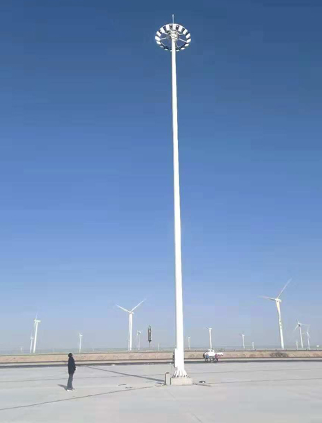 瓜州高速路服务区和硕高杆灯项目