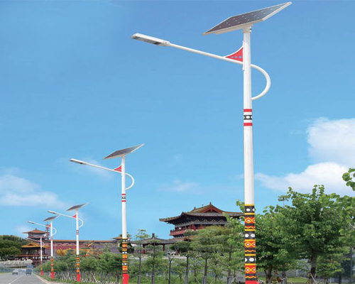 和硕民族特色路灯